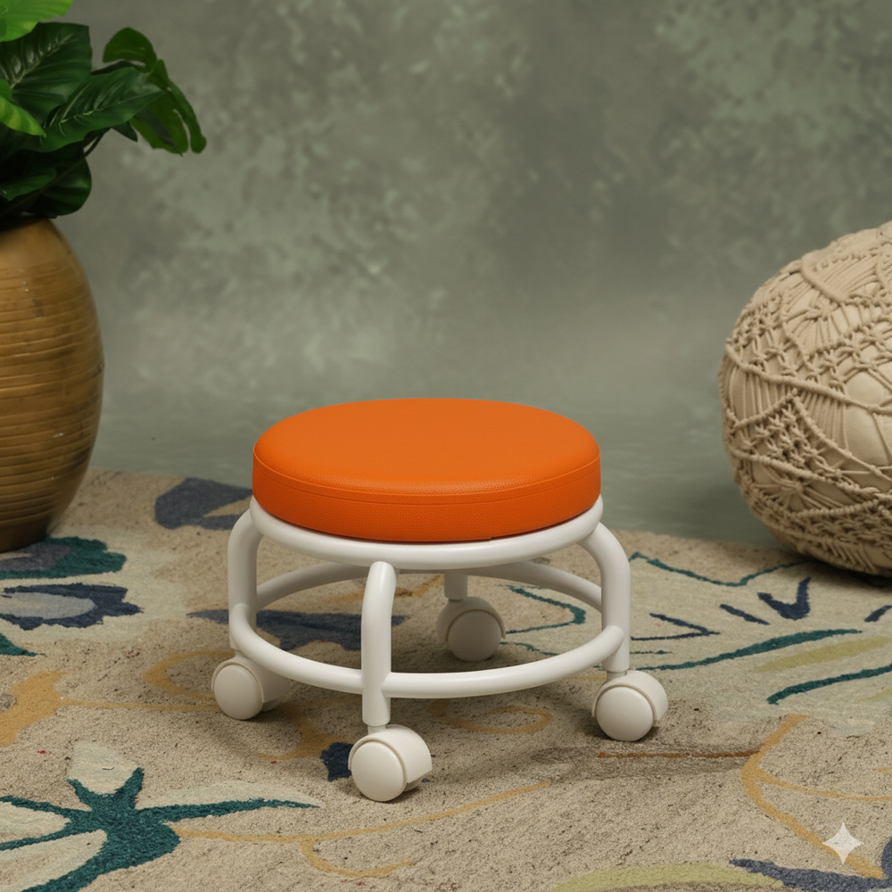 Kids Stool on Wheels