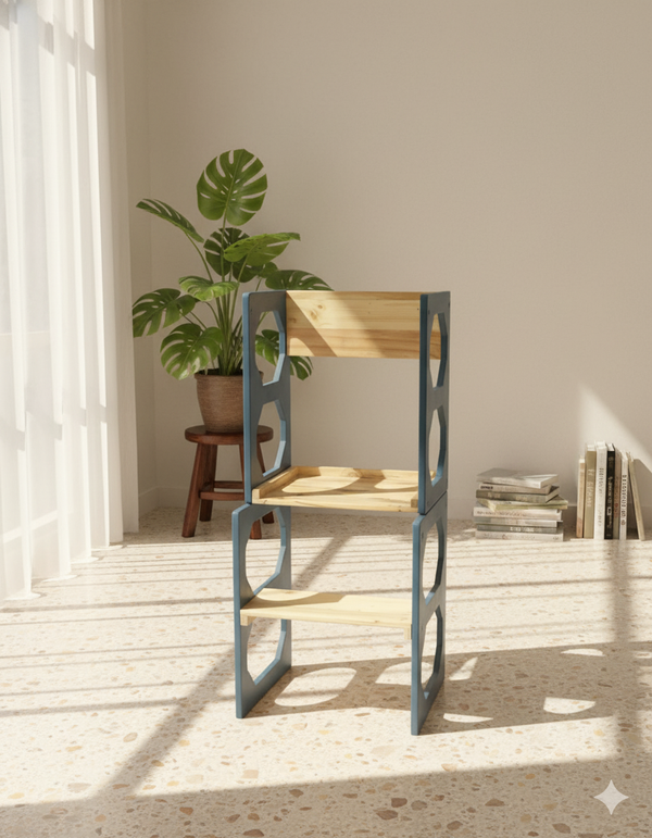 Convertible Kids Table Chair & Step Ladder