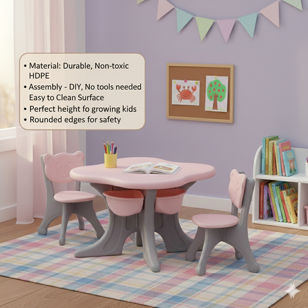 The Basket Buddy Desk & Chair Set