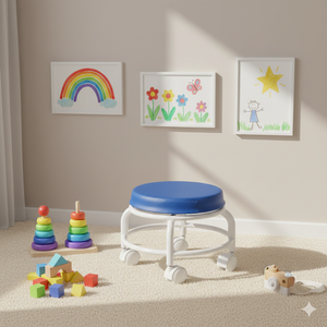 Kids Stool on Wheels