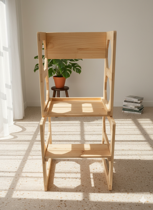 Convertible Kids Table Chair & Step Ladder