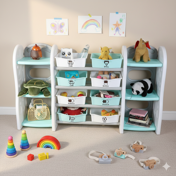 SpaceSaver Basket Shelf Rack