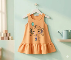 Orange Mischief Top