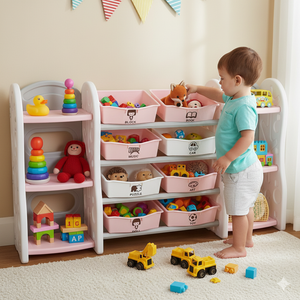 SpaceSaver Basket Shelf Rack