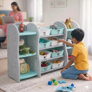 SpaceSaver Basket Shelf Rack