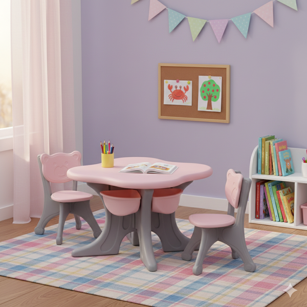 The Basket Buddy Desk & Chair Set