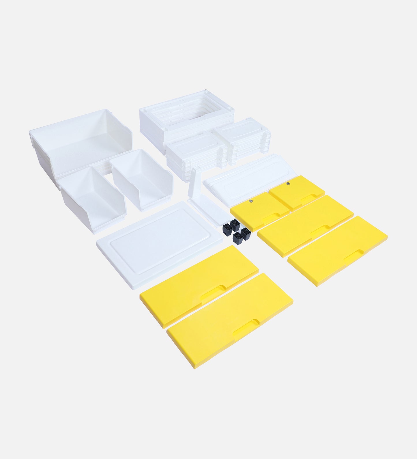Soft Hued Chest Of Drawer Yellow (Large)
