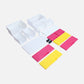 Soft Hued Chest Of Drawer Pink & Blue (Large)