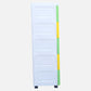 Soft Hued Chest Of Drawer Green & Yellow