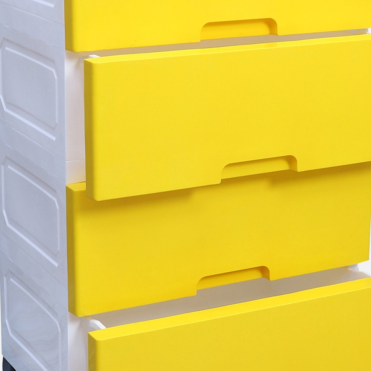 Soft Hued Chest Of Drawer Yellow