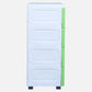 Soft Hued Chest Of Drawer Green