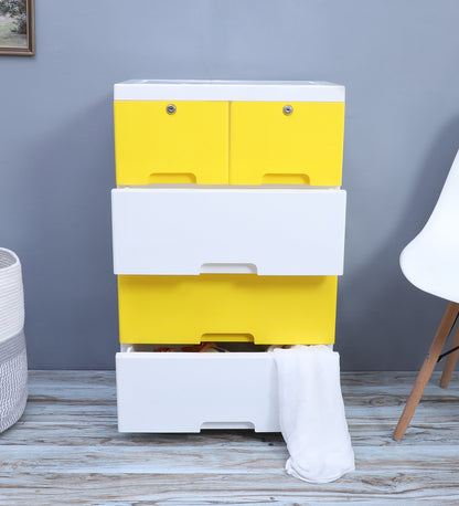 Soft Hued Chest Of Drawer
