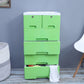 Soft Hued Chest Of Drawer Green ( Large)