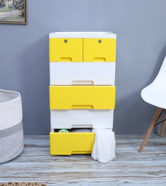 Soft Hued Chest Of Drawer