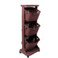 Storage Rolling Cart (Brown)