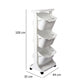 Storage Rolling Cart (White)