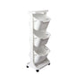 Storage Rolling Cart (White)