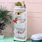 Storage Rolling Cart (White)