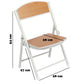 Foldable Chair for Kids Coffee Set of 4