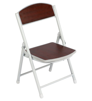 Foldable Chair for Kids Brown Set of 2