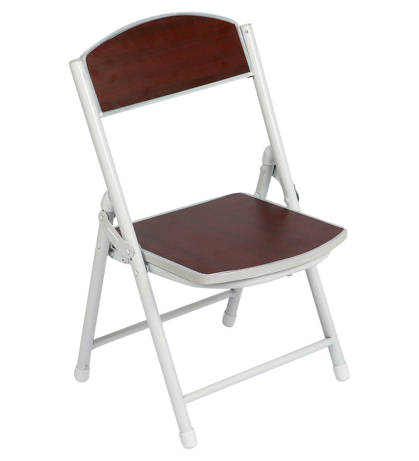 Foldable Chair for Kids Brown Set of 2