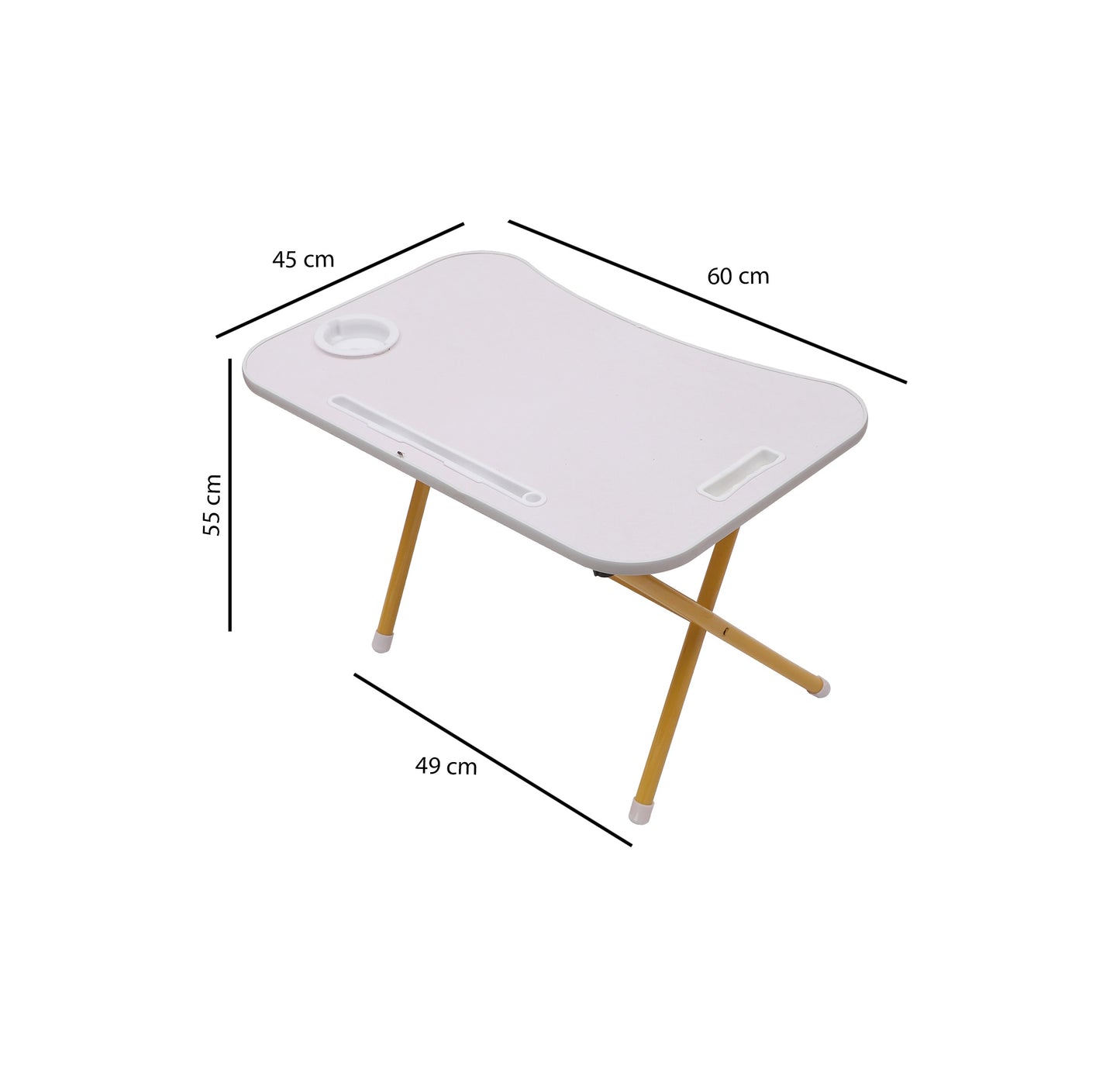 Foldable Table Chair Set White (3-6 yrs)