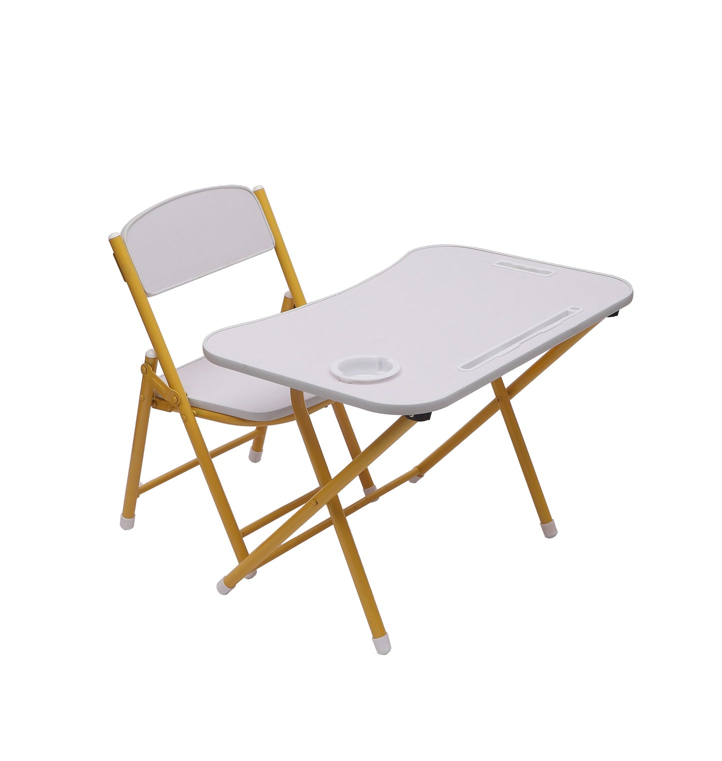 Foldable Table Chair Set White (3-6 yrs)