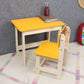Wooden Table Chair Set Yellow(3-6 yrs)
