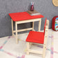 Wooden Table Chair Set Red (3-6 yrs)