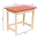 Wooden Table Chair Set Red (3-6 yrs)