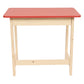 Wooden Table Chair Set Red (3-6 yrs)