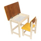 Wooden Table Chair Set Yellow(3-6 yrs)