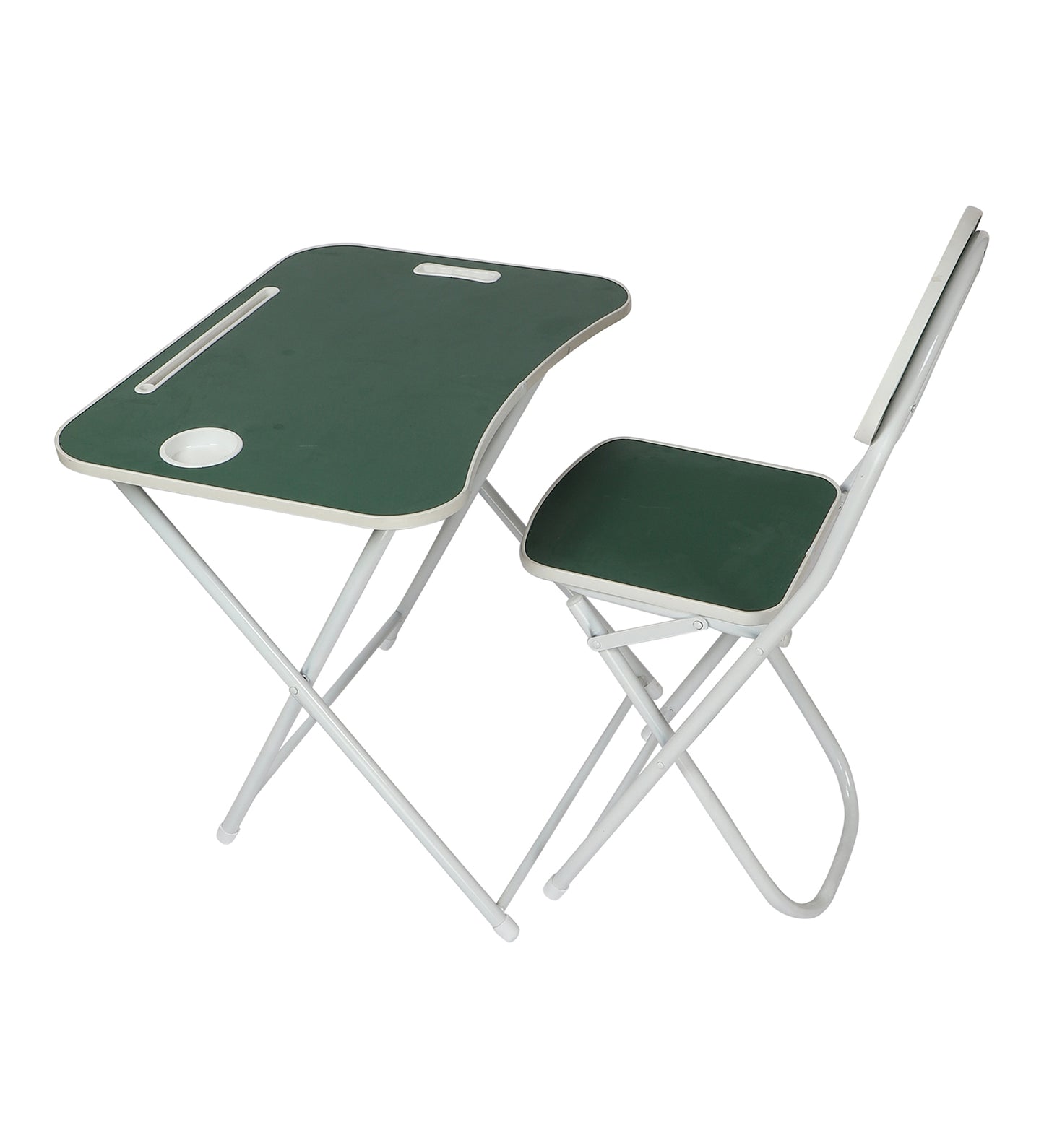 Foldable Table Chair Set Green (Large)