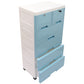 Soft Hued Chest Of Drawer Blue
