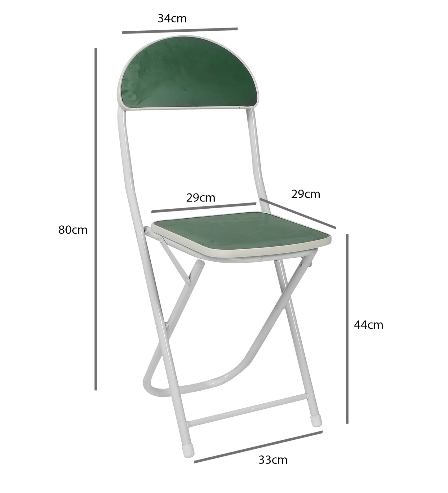Foldable Table Chair Set Green (Large)