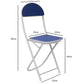 Foldable Table Chair Set Blue (Large)