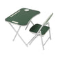 Foldable Table Chair Set Dark Green (3-6 yrs)