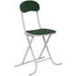 Foldable Round Table Chair Set Blue (Large)