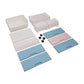 Soft Hued Chest Of Drawer Blue Pink