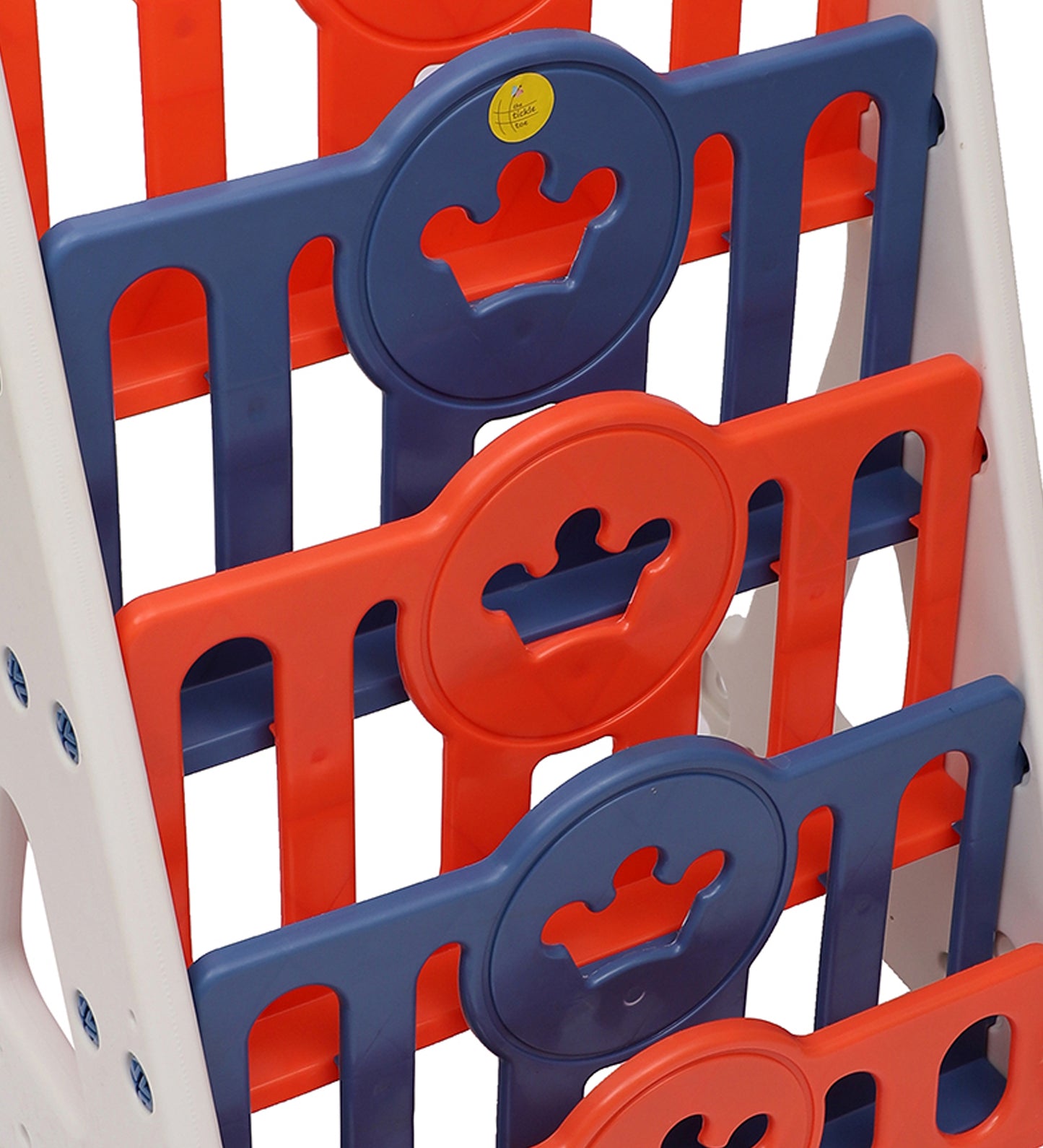 Book Rack Red Blue