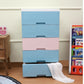 Soft Hued Chest Of Drawer Blue Pink