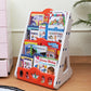 Book Rack Red Blue
