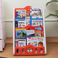 Book Rack Red Blue