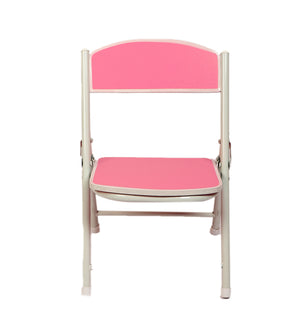 Foldable Chair for Kids Pink Set of 2