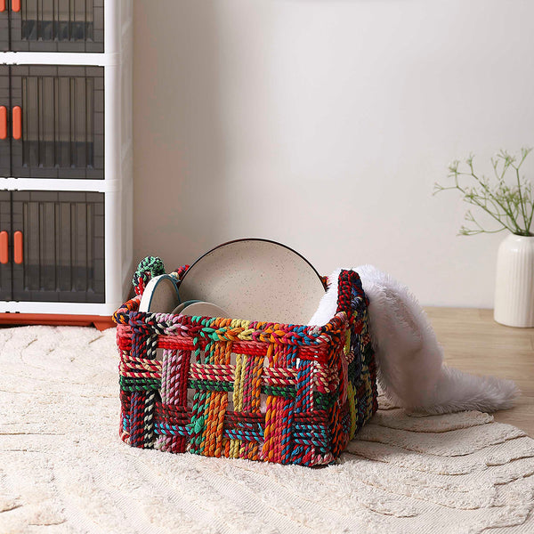 Square Cotton Basket - Large