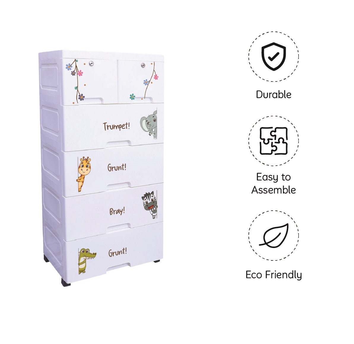White Chest of Drawers