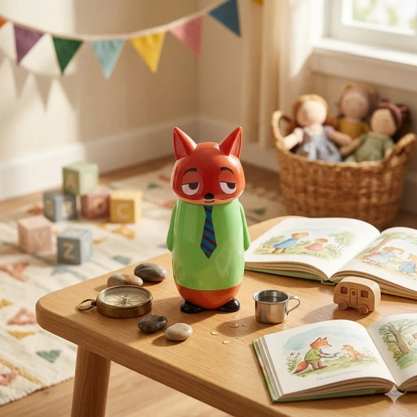 Forest Fox Vacuum Flask