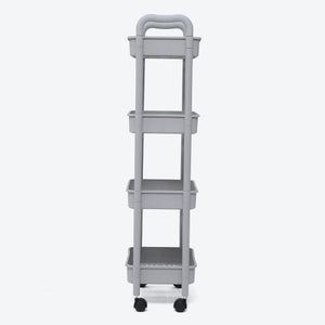Sleek Storage 4-Layer Trolley