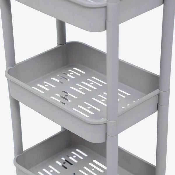 Sleek Storage 4-Layer Trolley