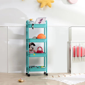 Sleek Storage 4-Layer Trolley